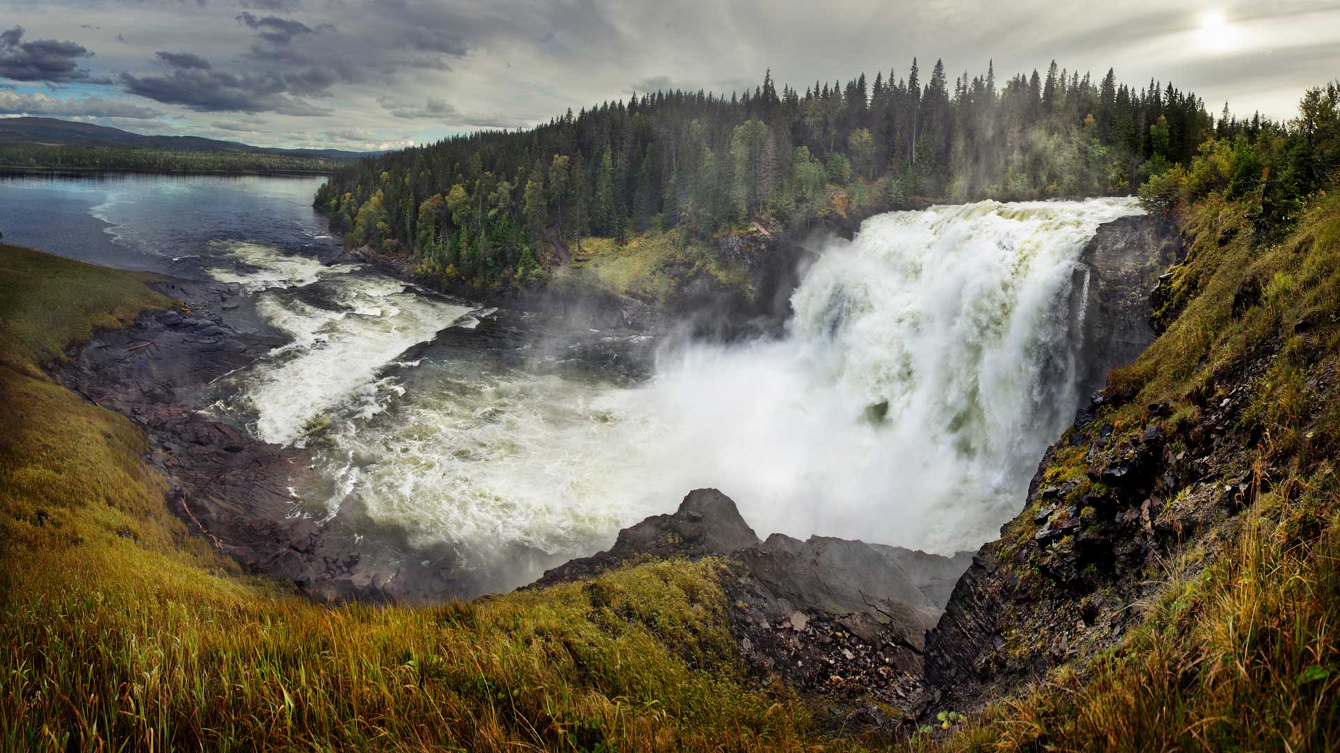 Tännforsen Indalsälven.