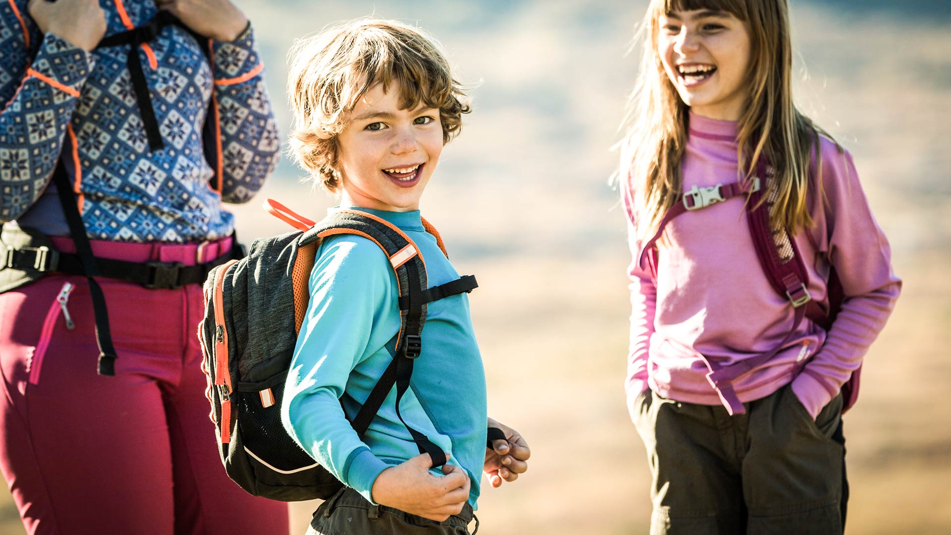 Vandra med barn i Åre. Foto: Niclas Vestefjell