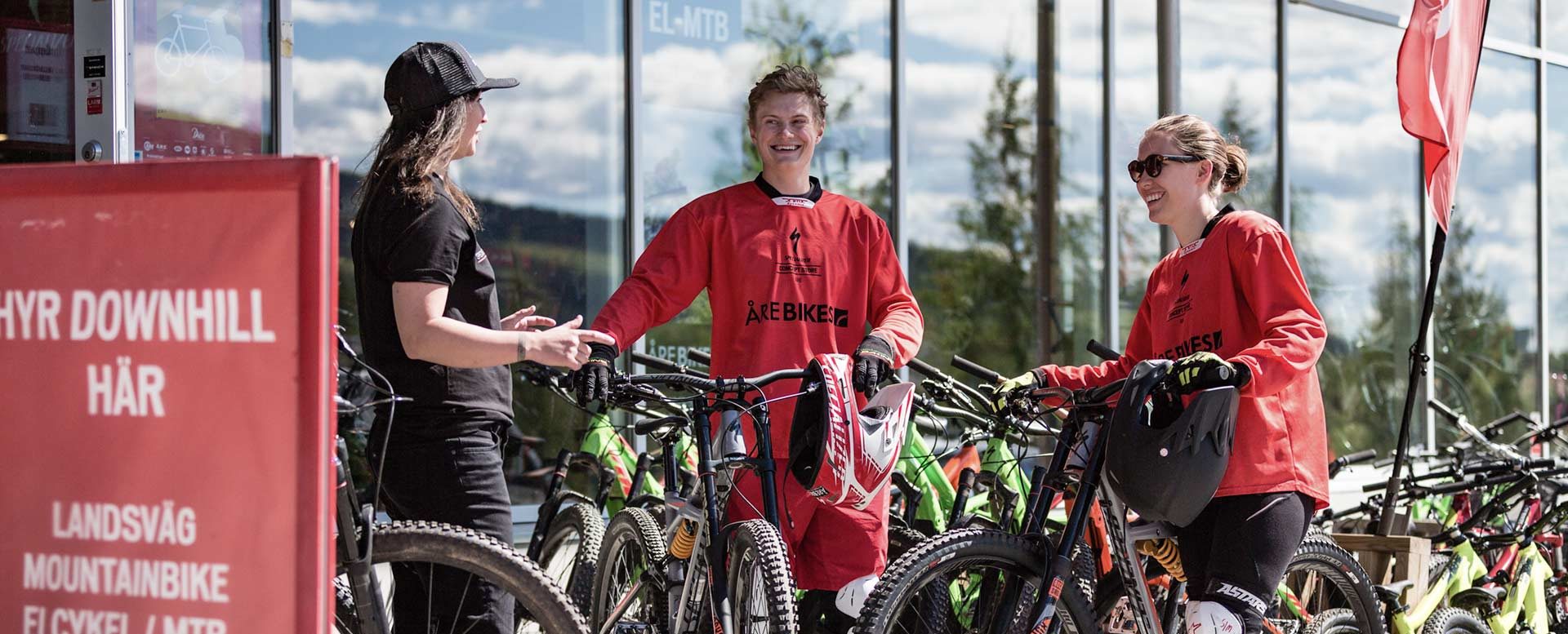 Hyra cykel i Åre