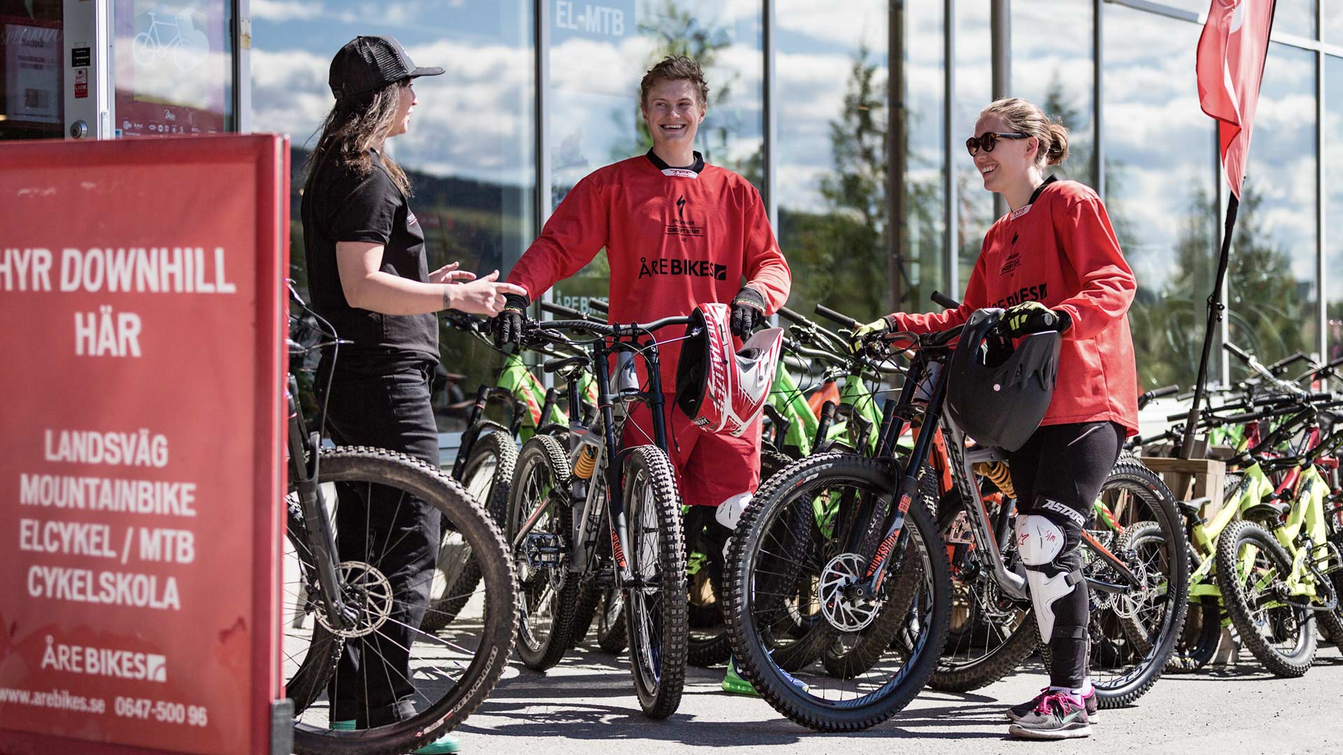 Hyra cykel i Åre