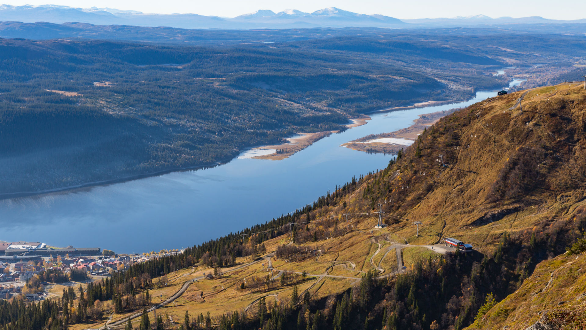 Åre i höstfärger.