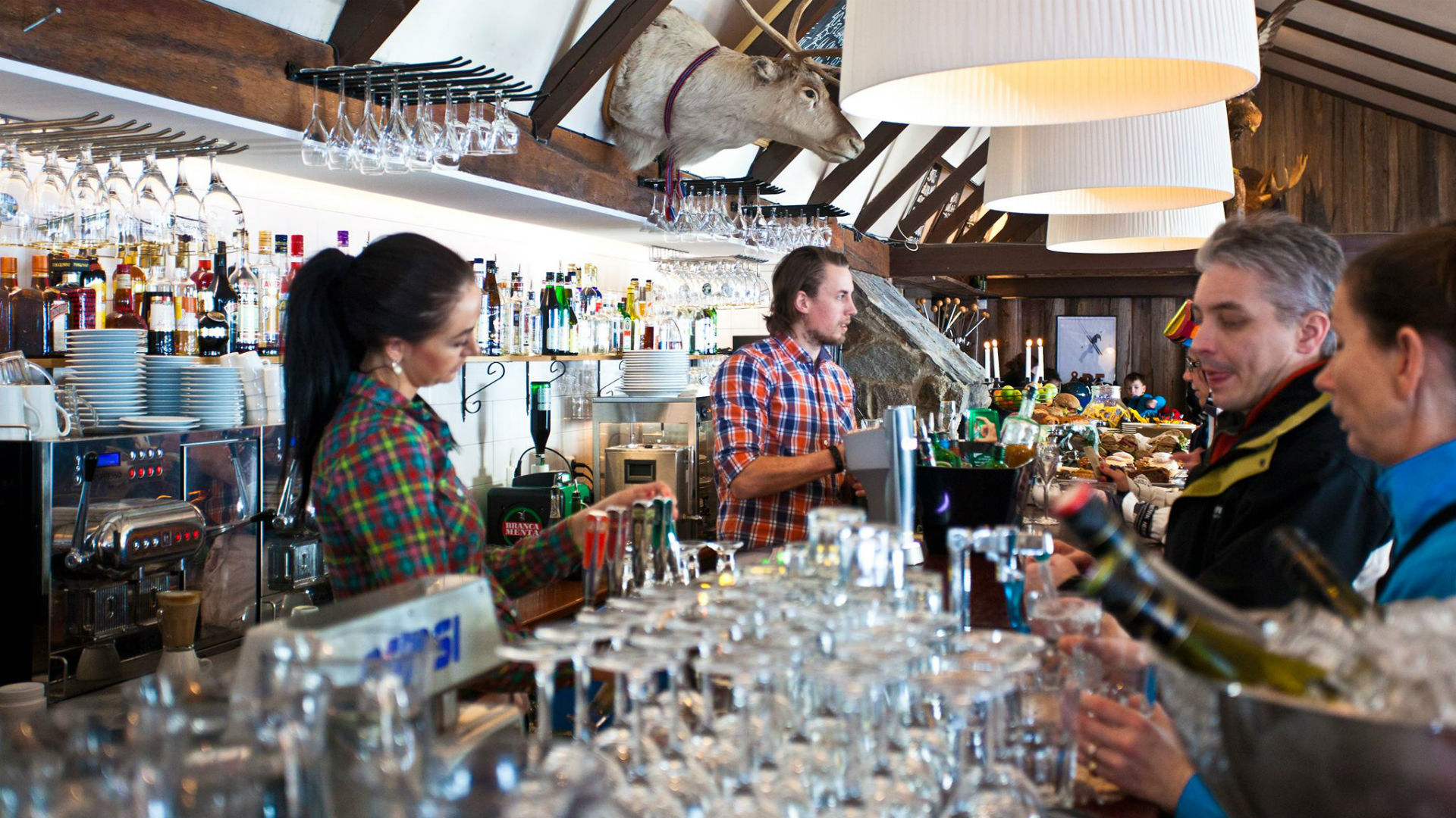 Hummelstugan. Backrestaurang, Åre.