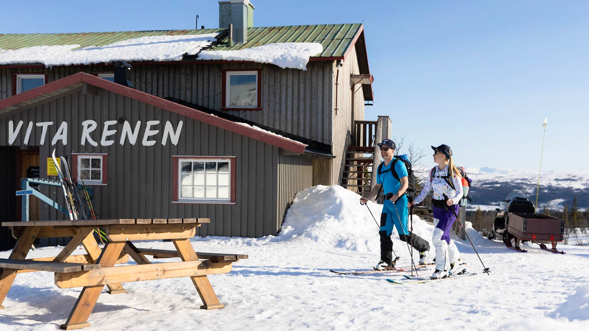 Vita Renen: Skidområden runt Åre