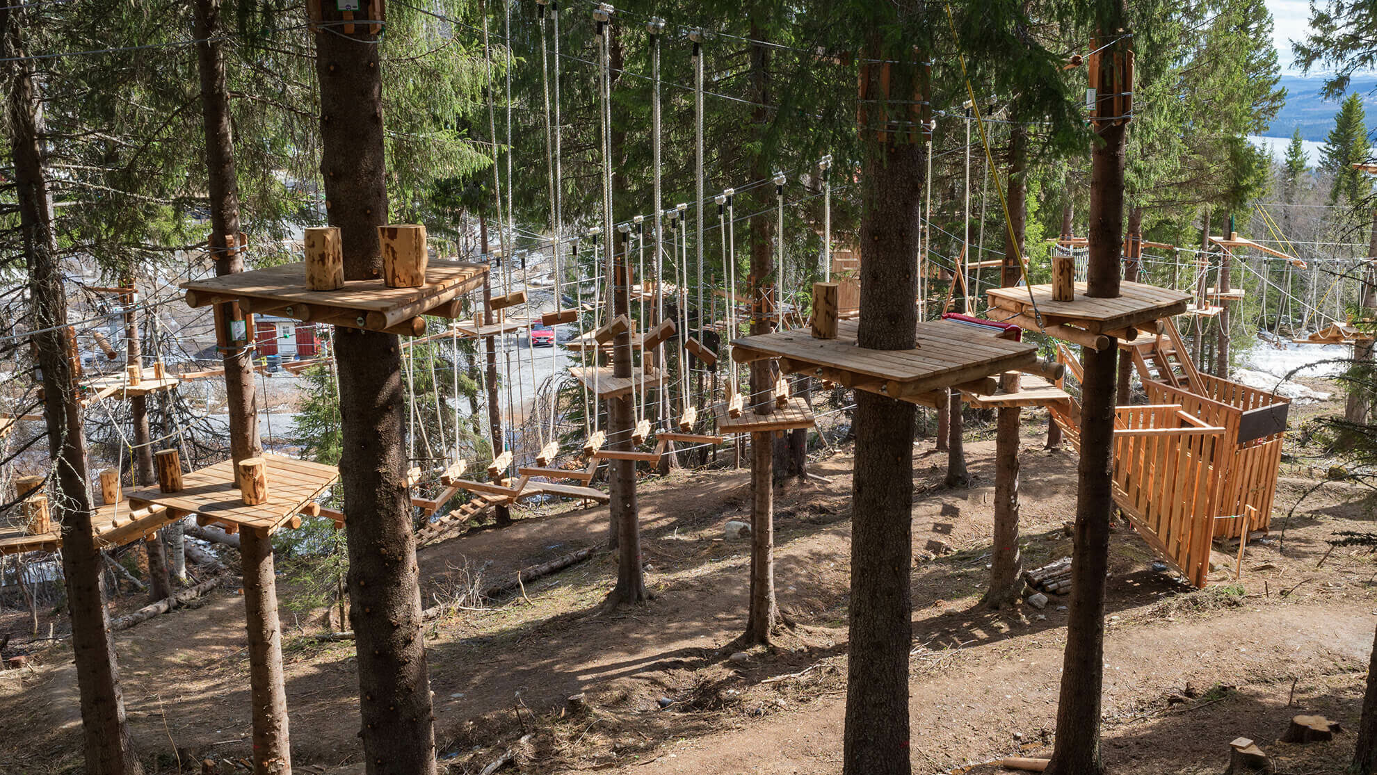 Höghöjdsbana i Björnen Åre