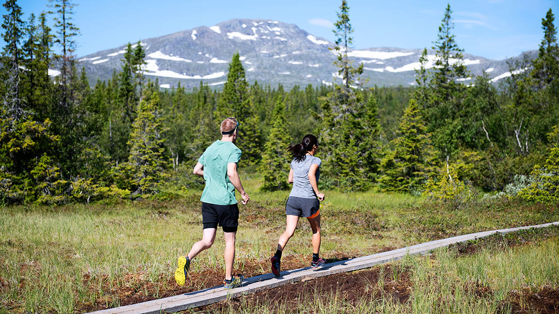 Trailrunning with a view in Åre