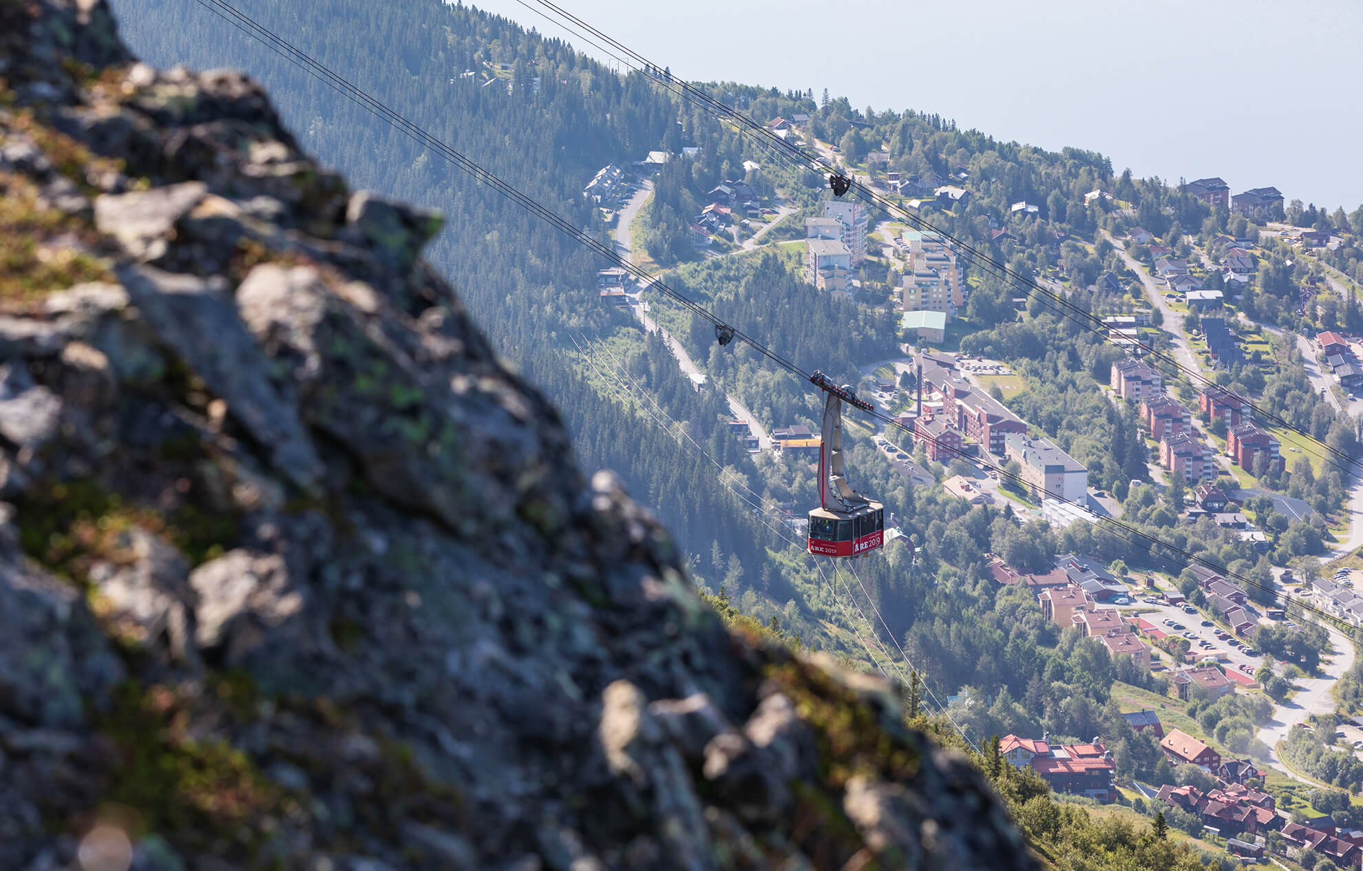 Kabinbanan i Åre på sommaren