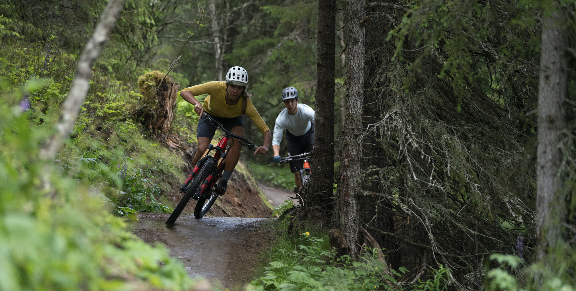 Åre Bike Park Trail Stigcykling I Björnen
