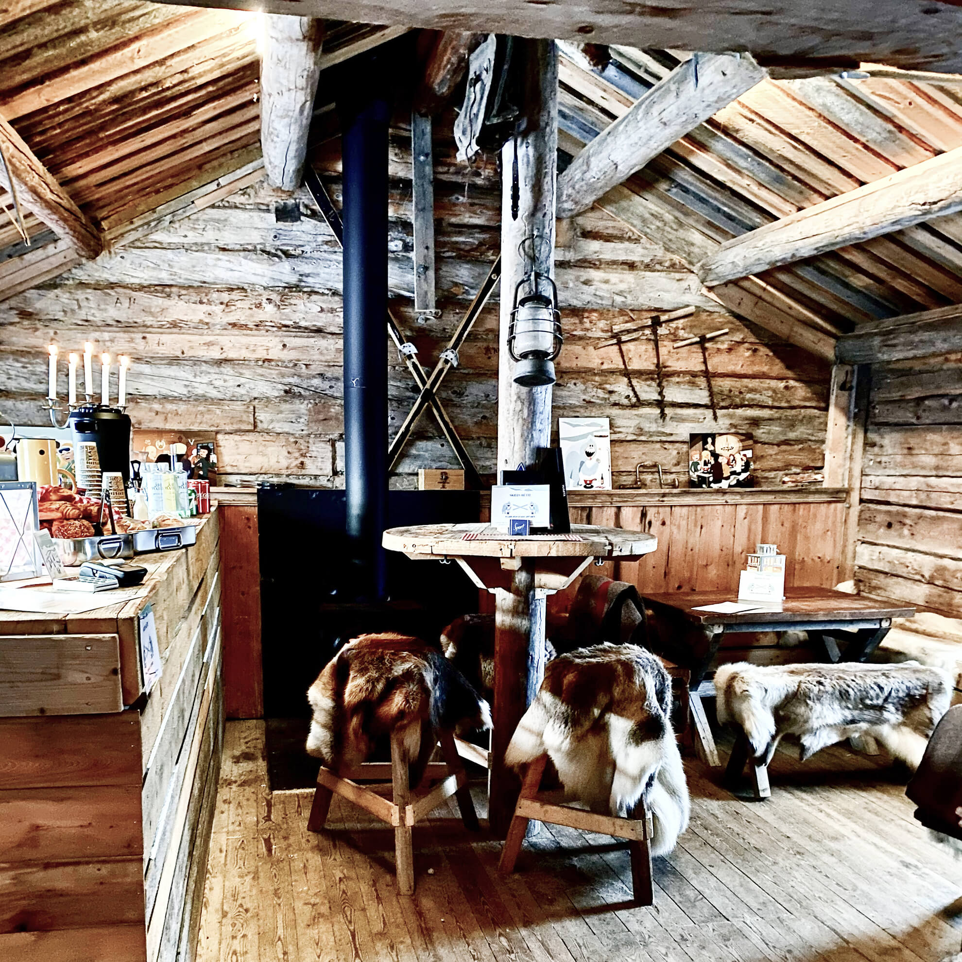 Skiers Hütte i Åre