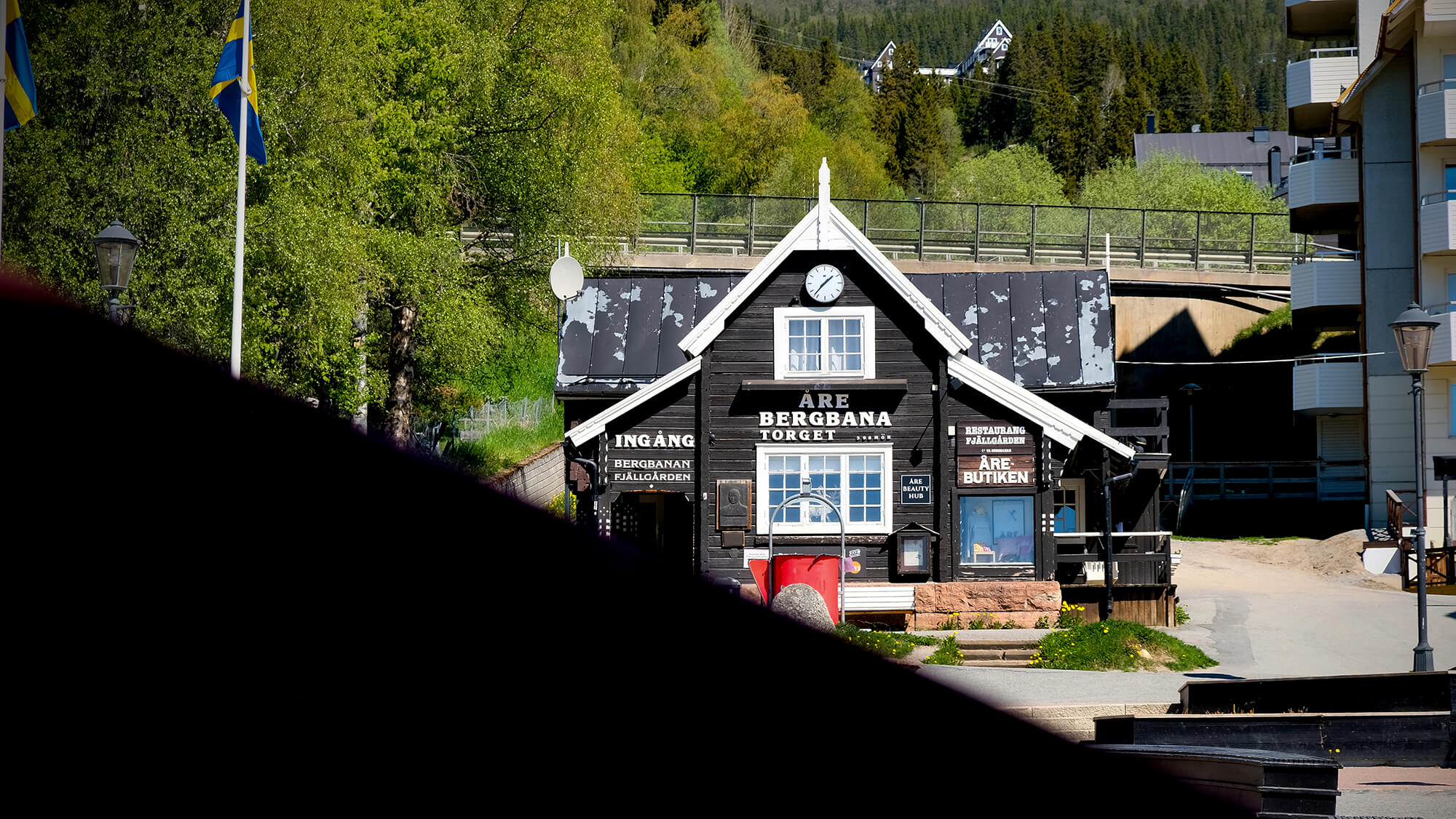 Åre Bergbana Åre torg