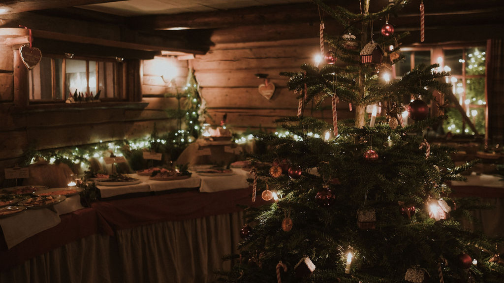 Julbord i mysig milja på Buustamon i Åre