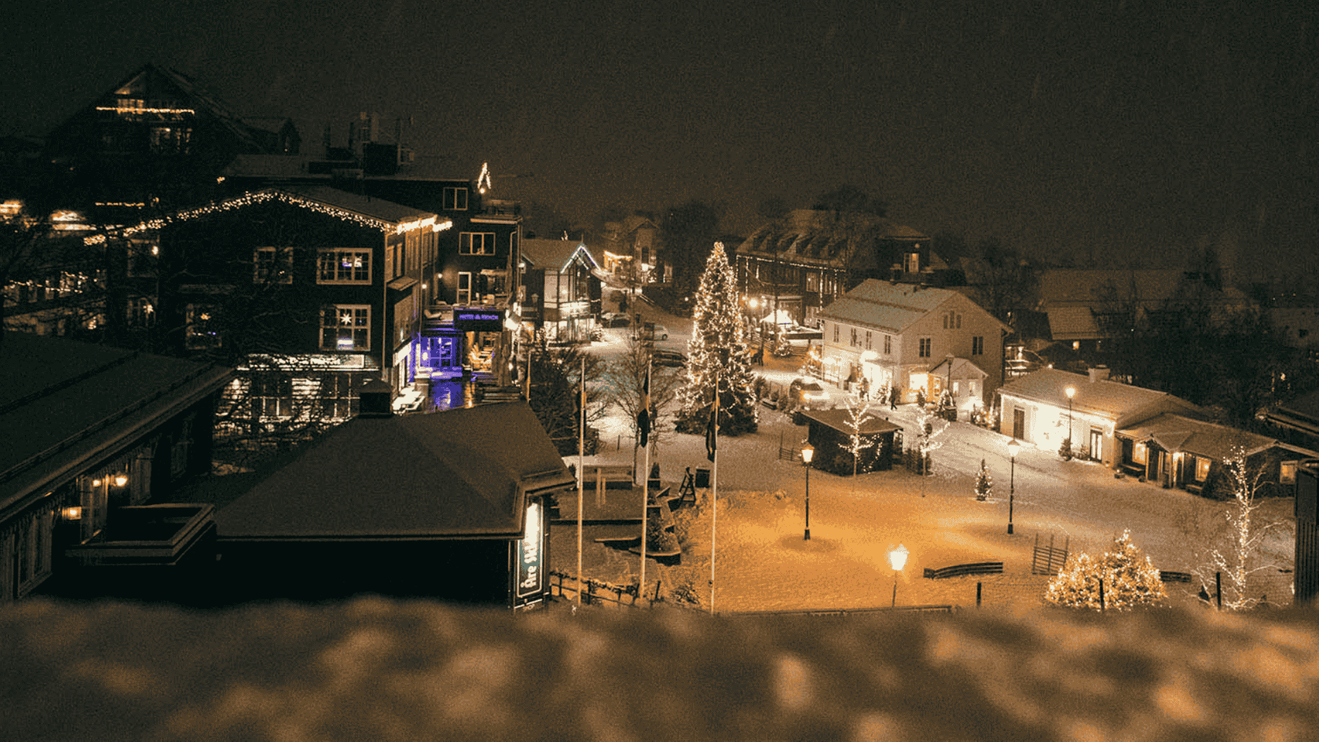 Christmas concert and mulled wine at Åre Torg