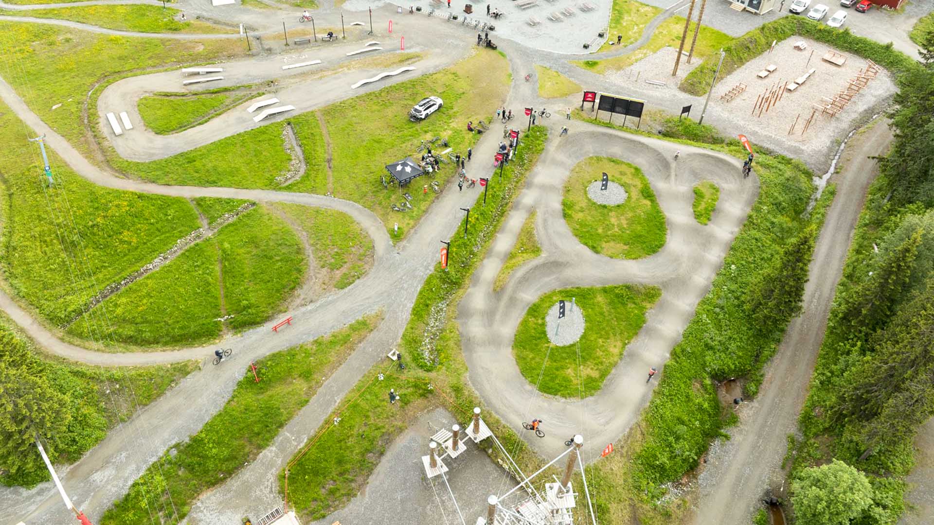 Pumptrack Björnen FOTO Skistar