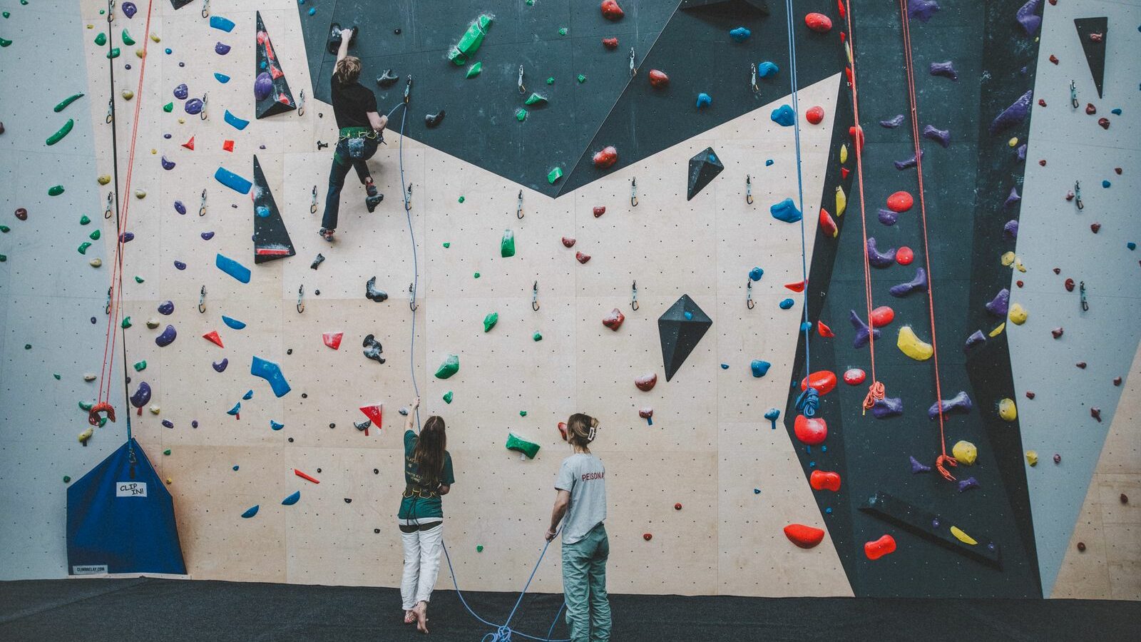 Åre Klätterhall prova på att klättra