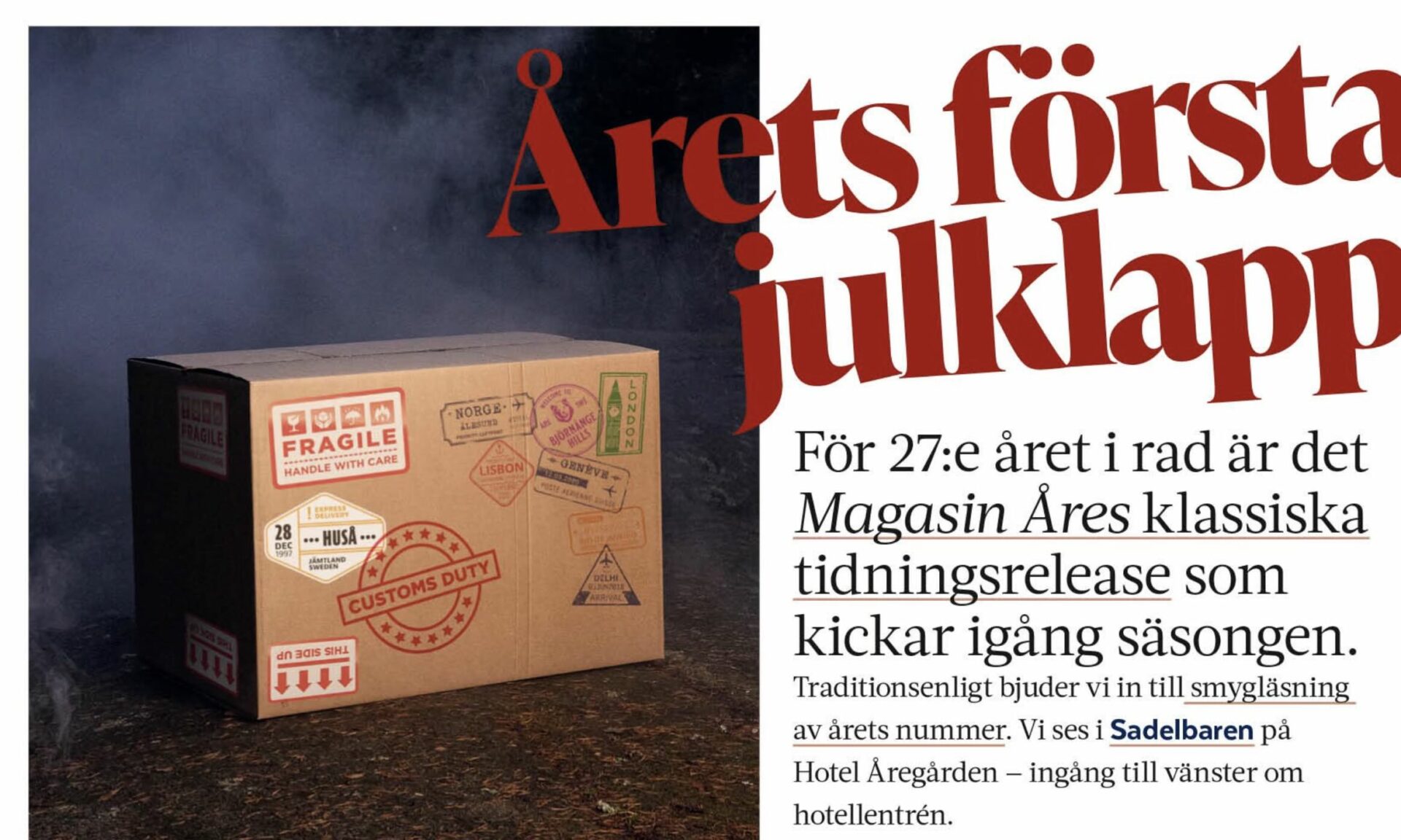 magasin åre release 2026