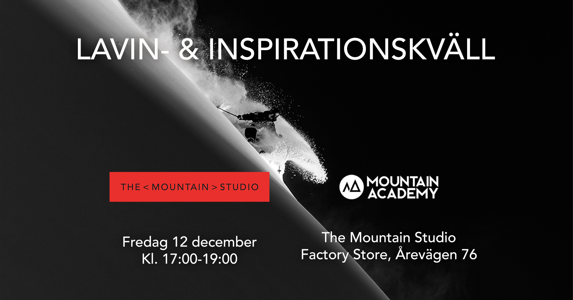 lavinkväll med mountain studio åre