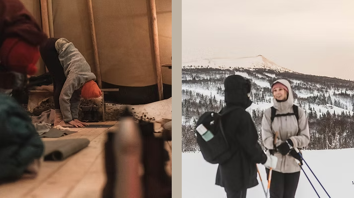 Retreat i Åre turskidor och yoga
