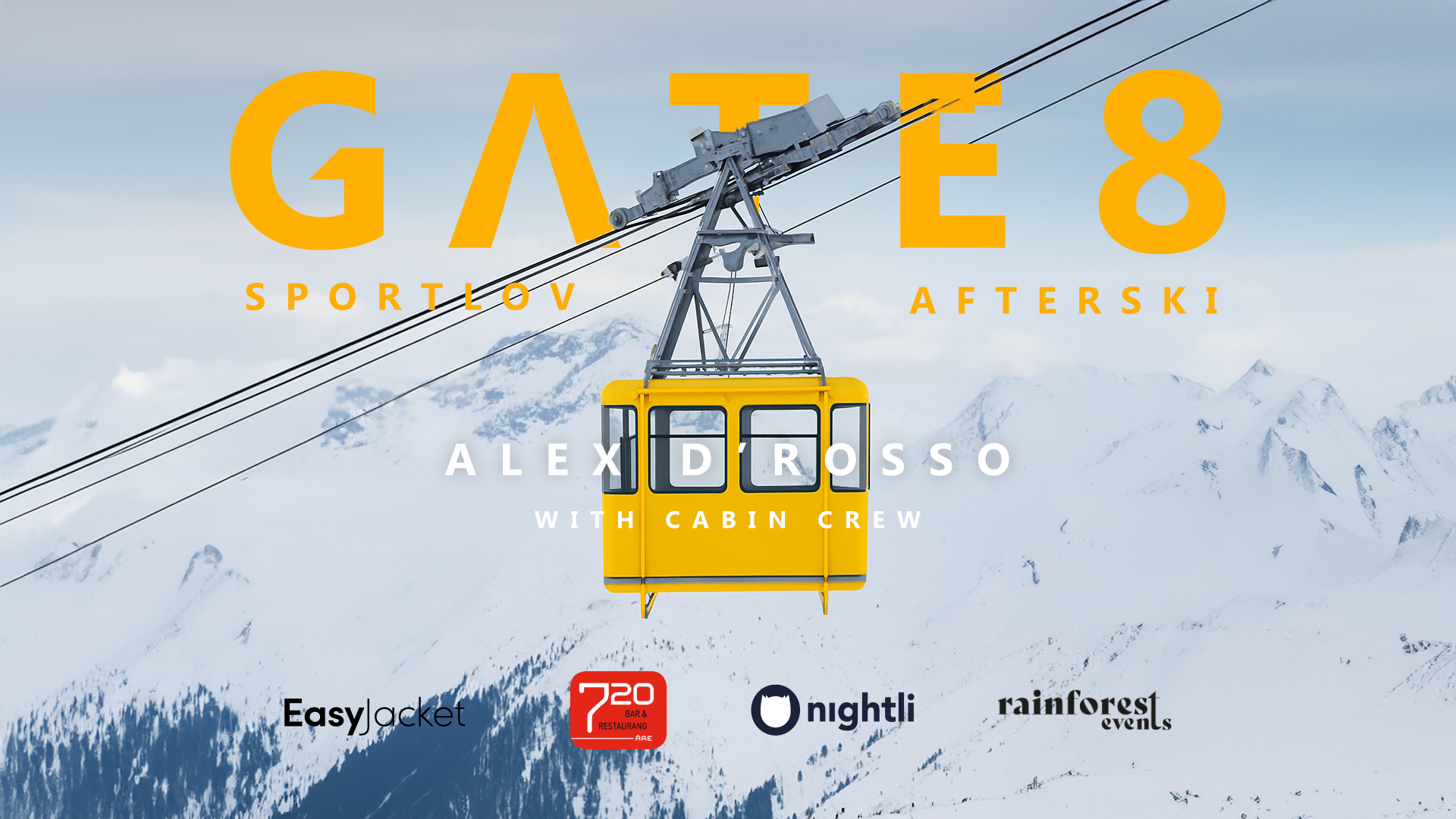 Afterski på 720 i Åre med Alex D’Rosso