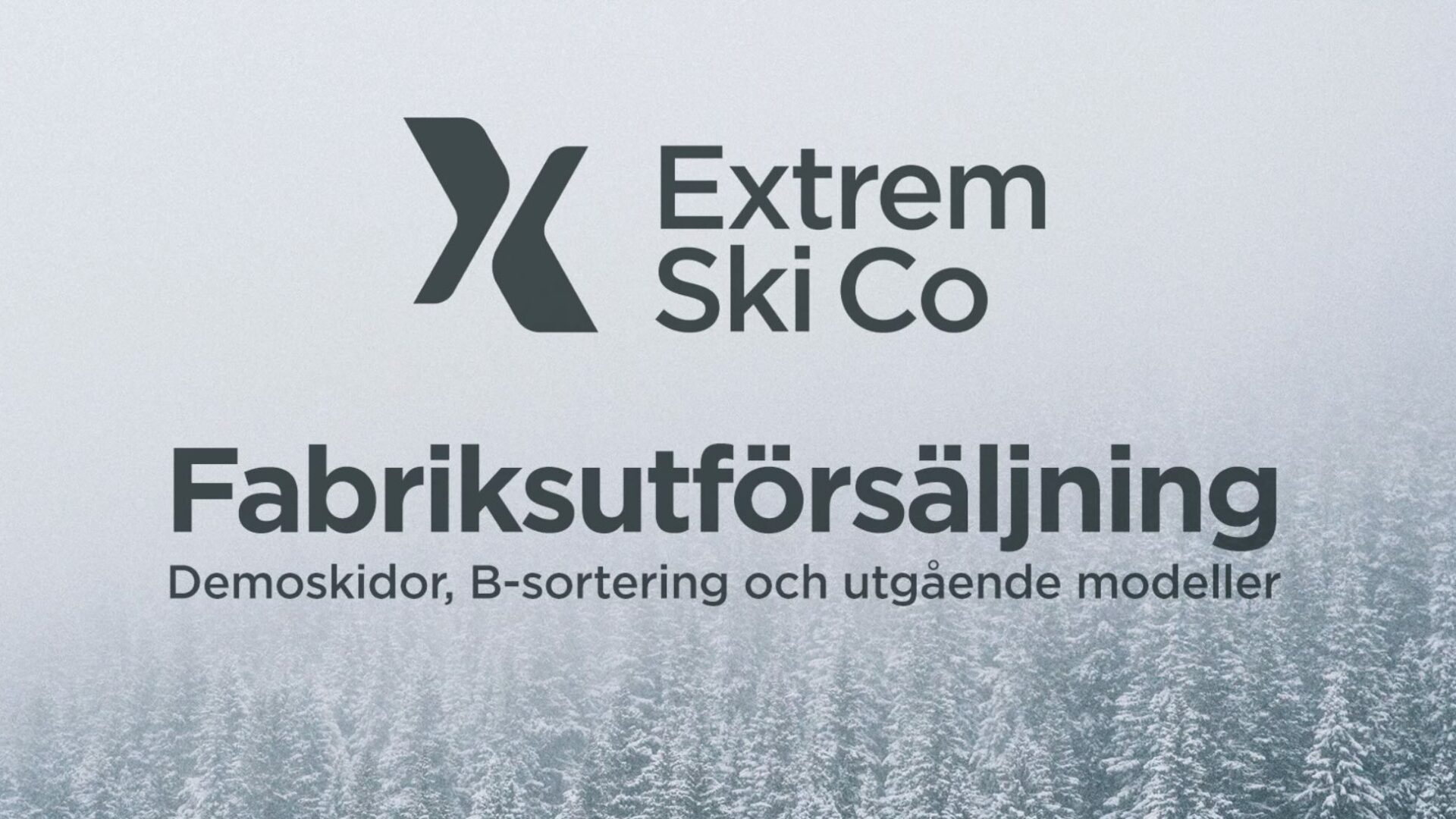 Fabriskutförsäljning på Åre Skidbabrik i Åre 2026