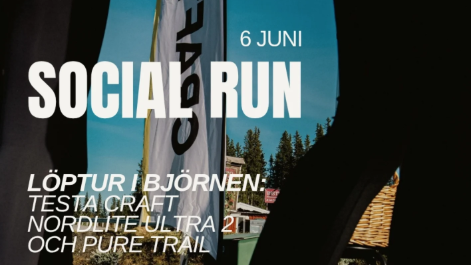 Social Run i Åre med Craft