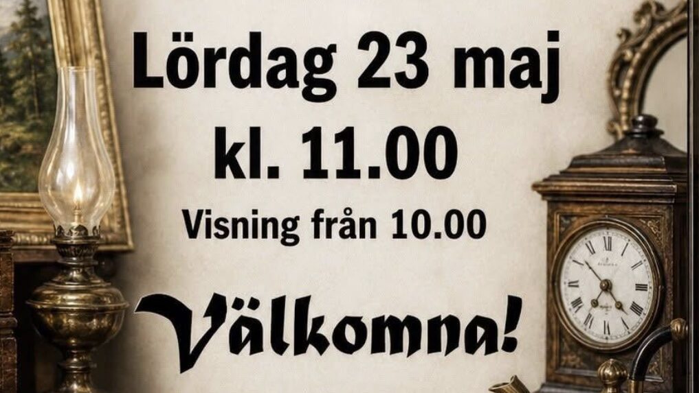Poster på auktion i Järpen