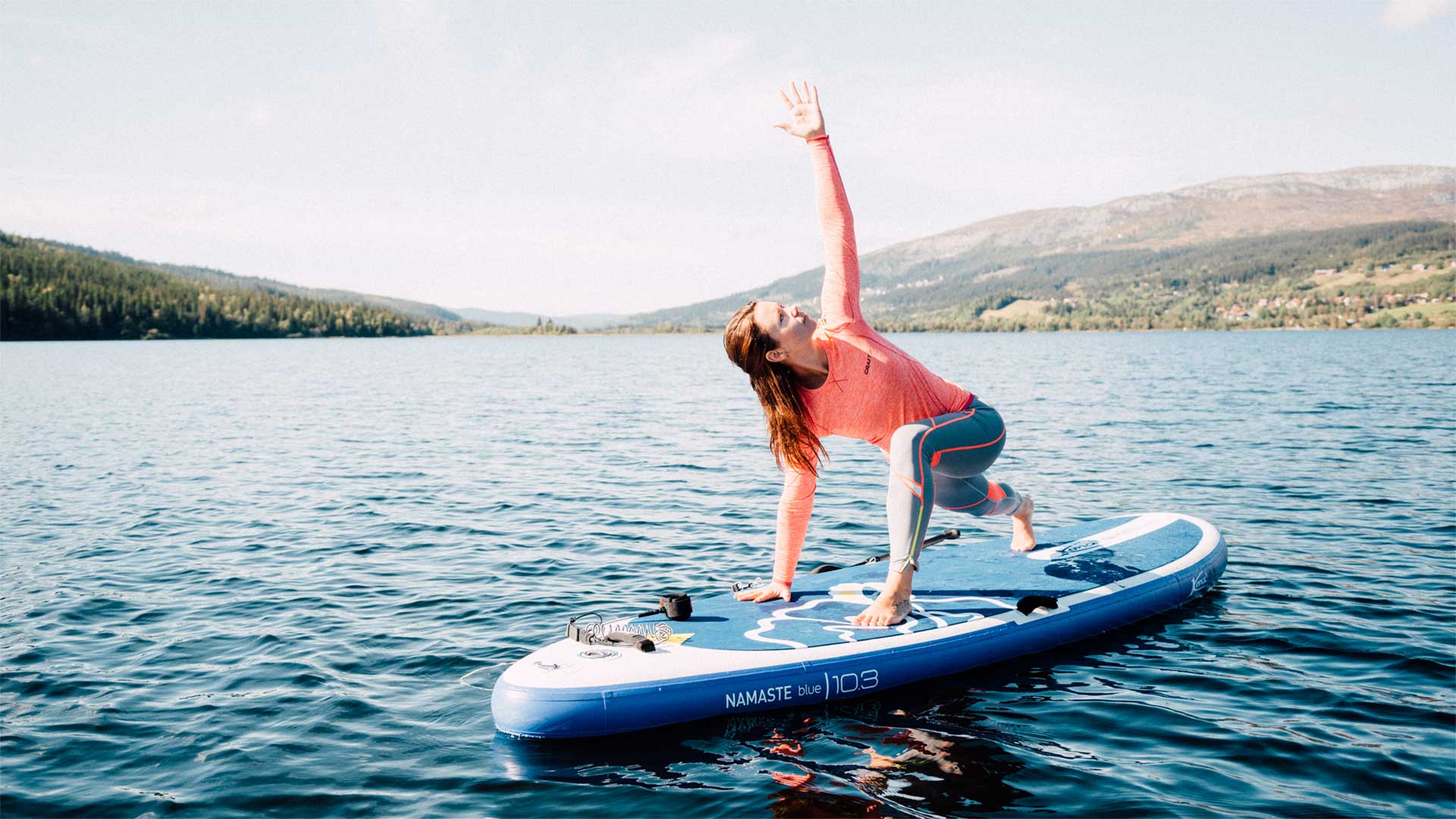 SUP-yoga på Åresjön med Holiday Club