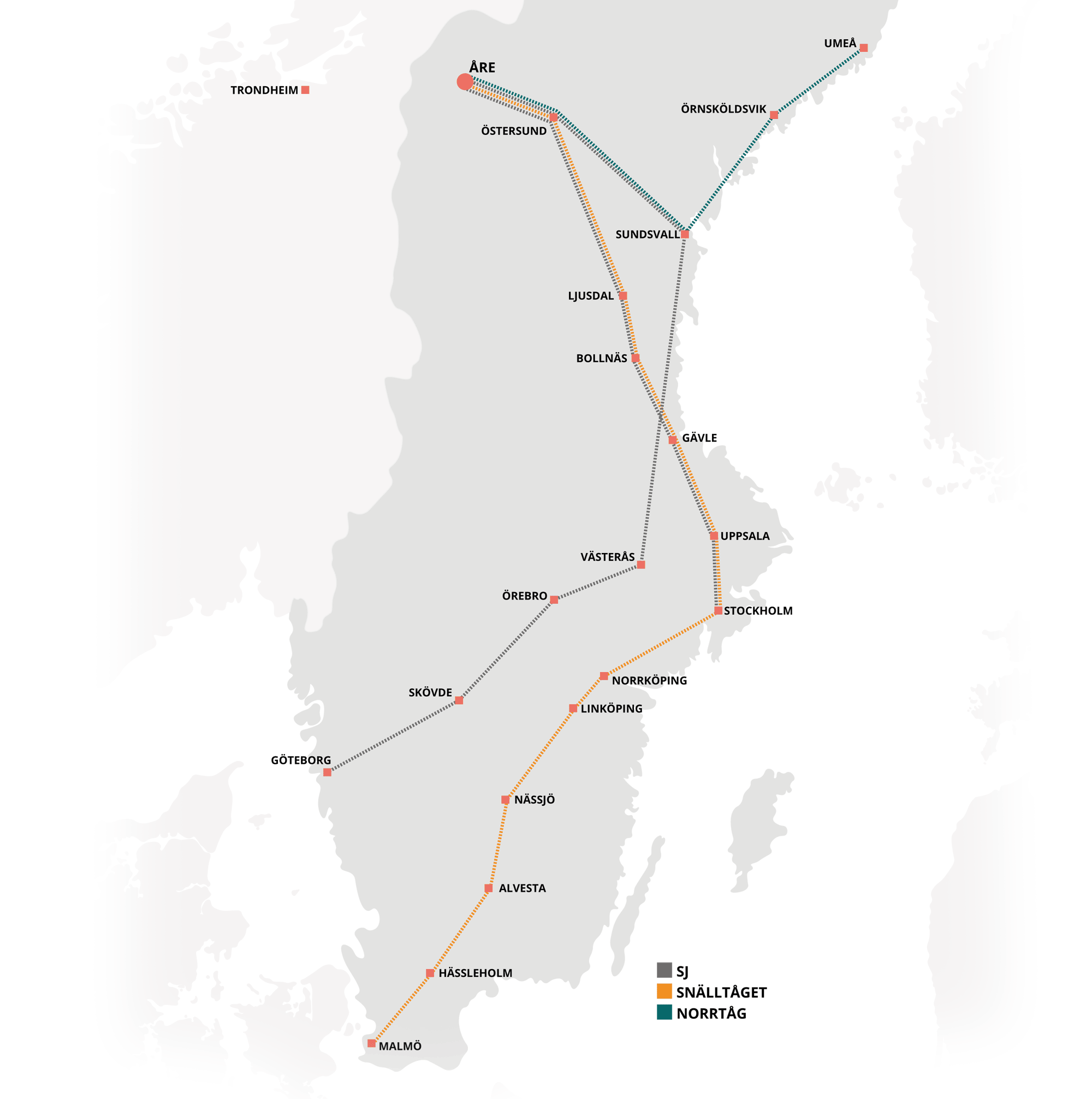 Tåg till Åre